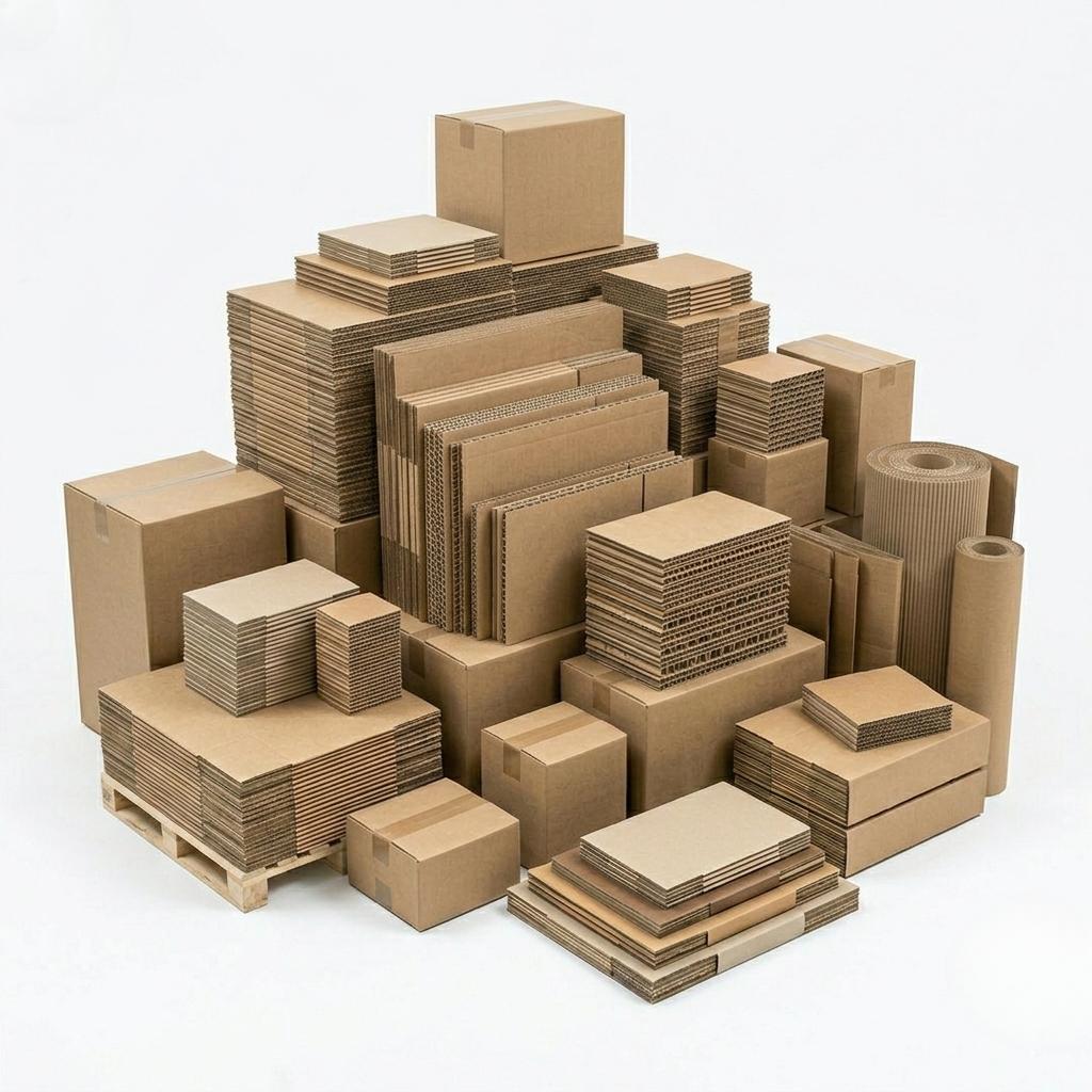 Corrugated Sheet - Layer karton bergelombang